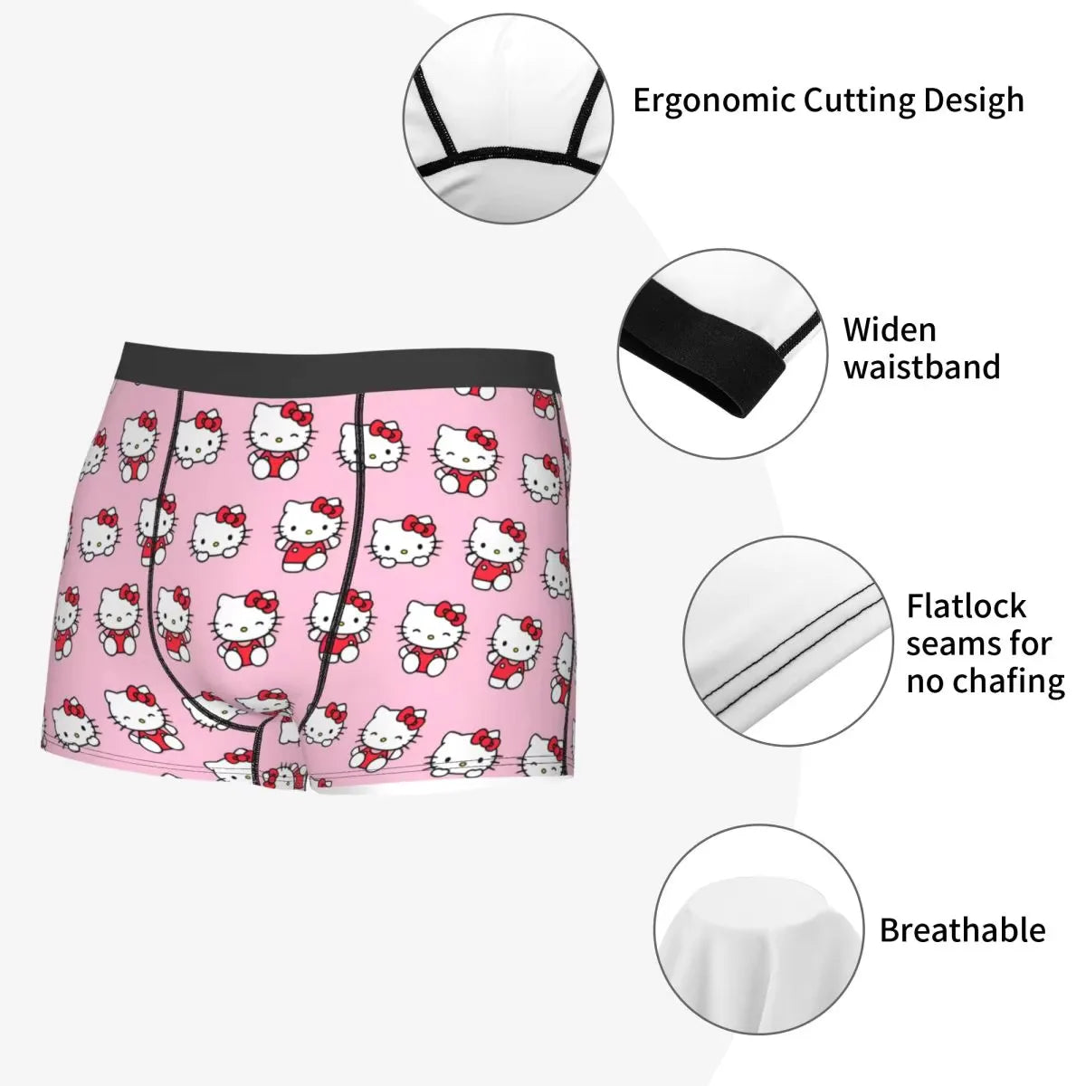 Hello Kitty Boxer Shorts