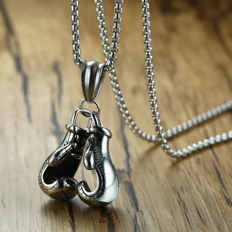 Single Boxing Glove Necklace