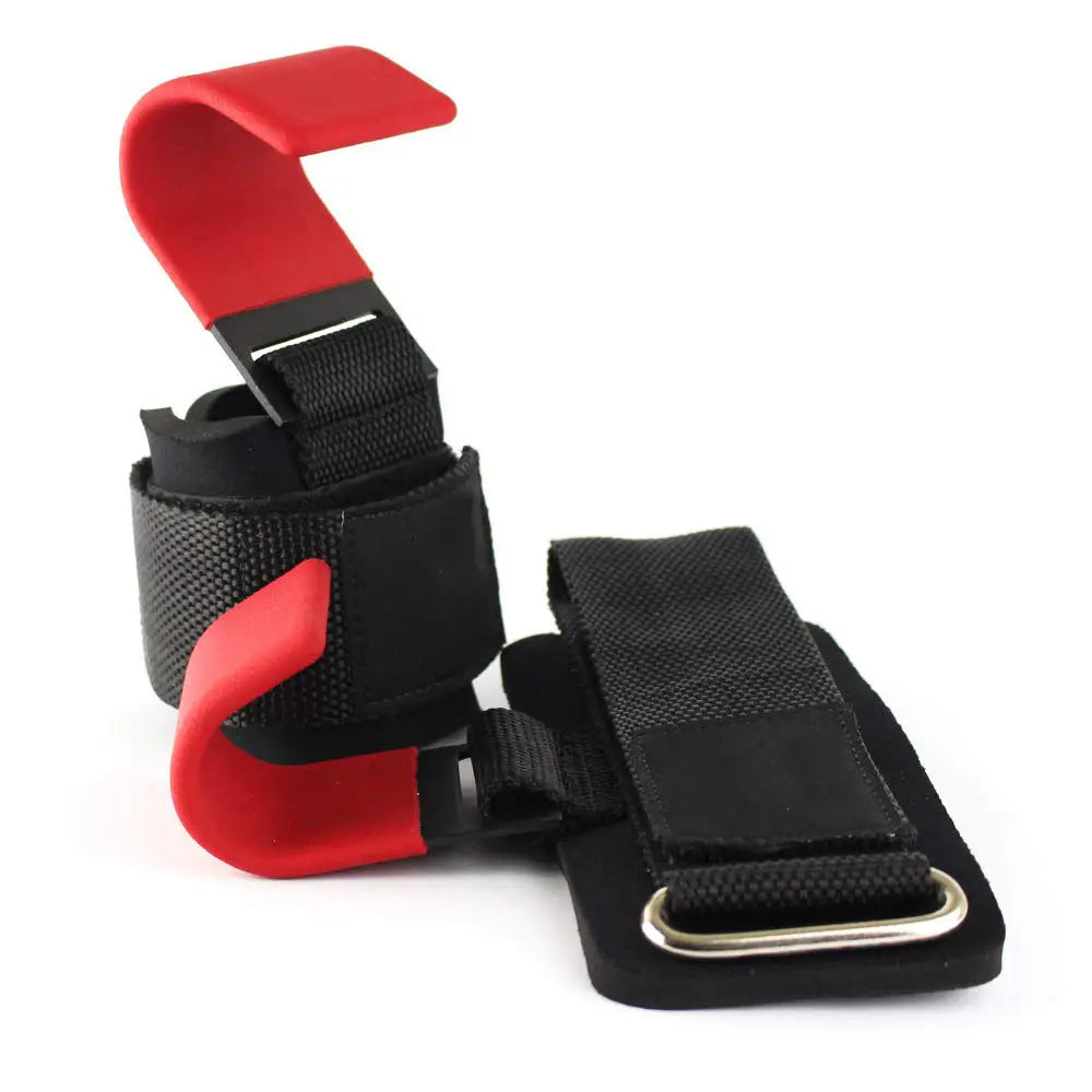 Weight Lifting Hook Grips with Wrist Wraps