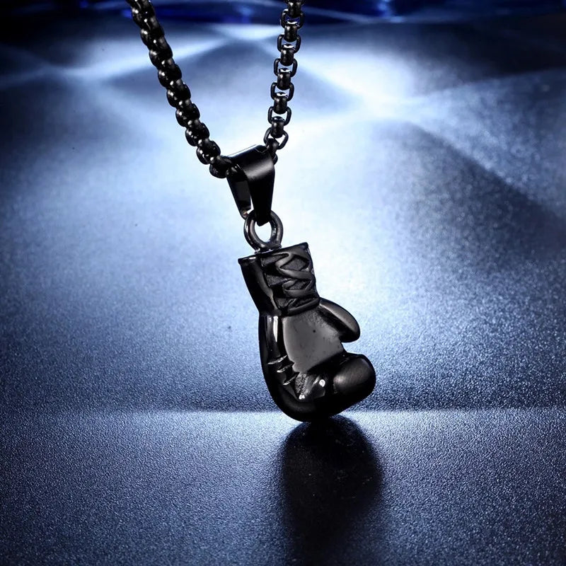 Single Boxing Glove Necklace