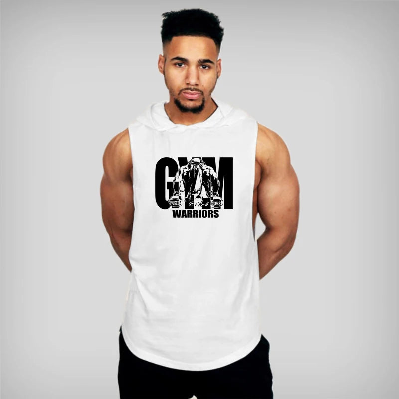 MuscleGuys Gym Hooded Tank Top