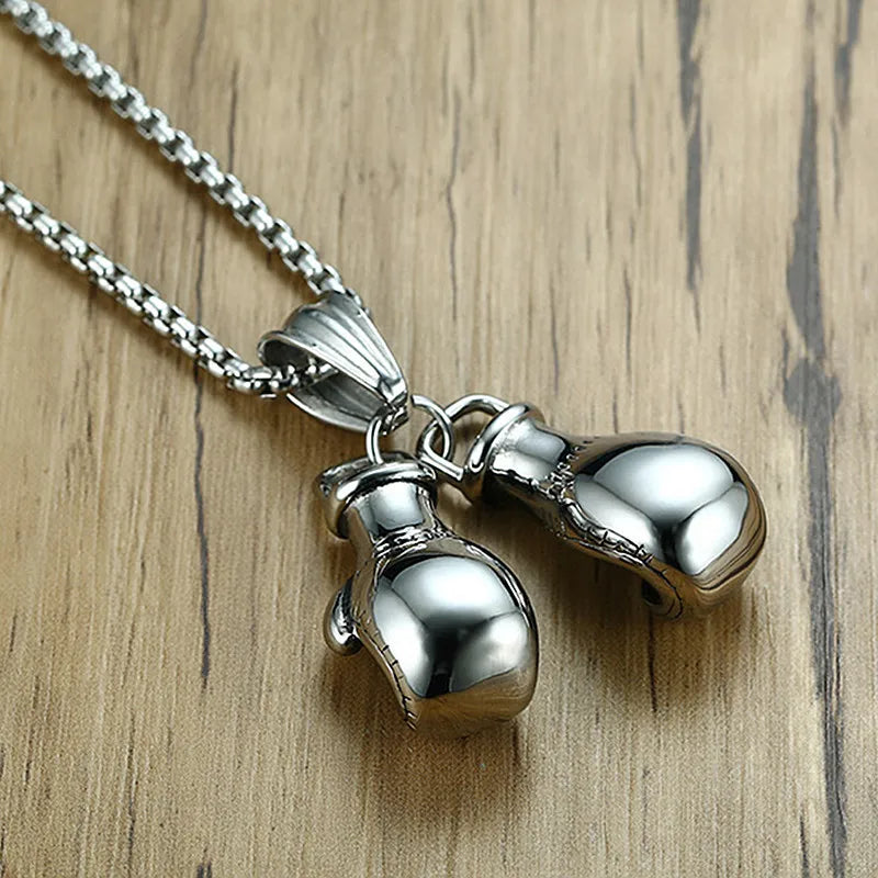 Single Boxing Glove Necklace