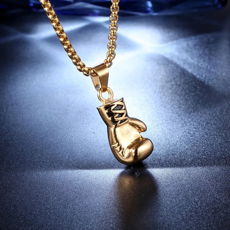 Single Boxing Glove Necklace