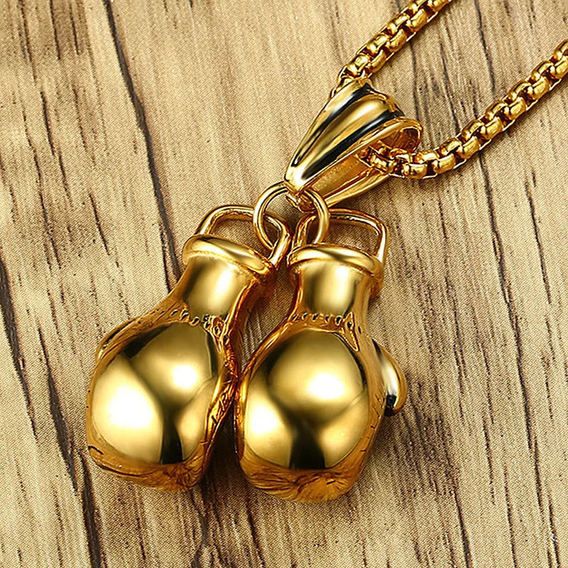 Single Boxing Glove Necklace