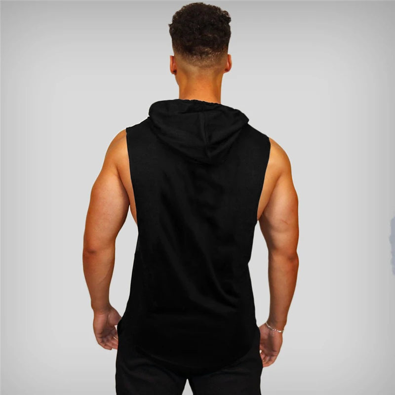 MuscleGuys Gym Hooded Tank Top