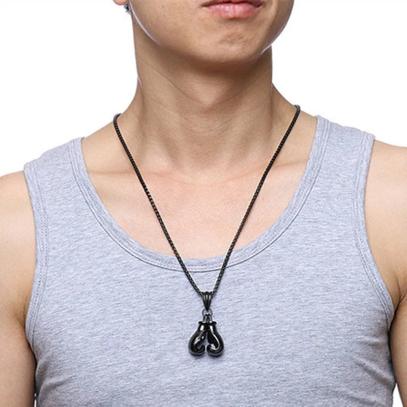 Single Boxing Glove Necklace