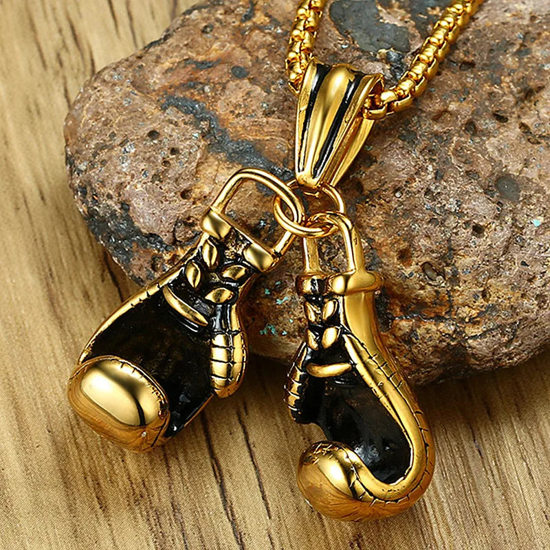 Single Boxing Glove Necklace