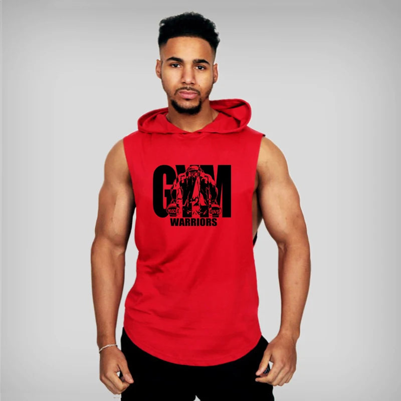 MuscleGuys Gym Hooded Tank Top