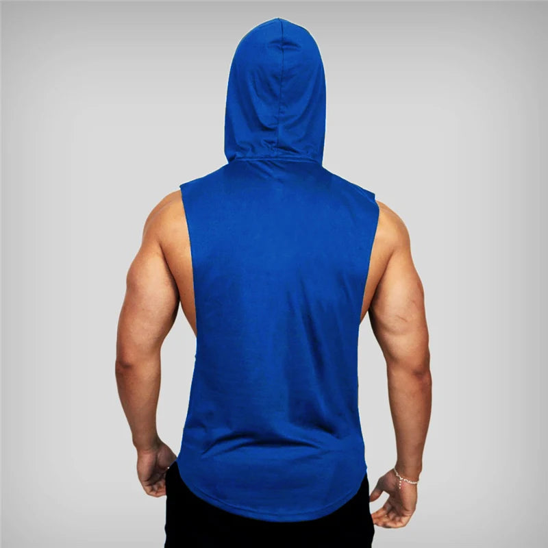 MuscleGuys Gym Hooded Tank Top