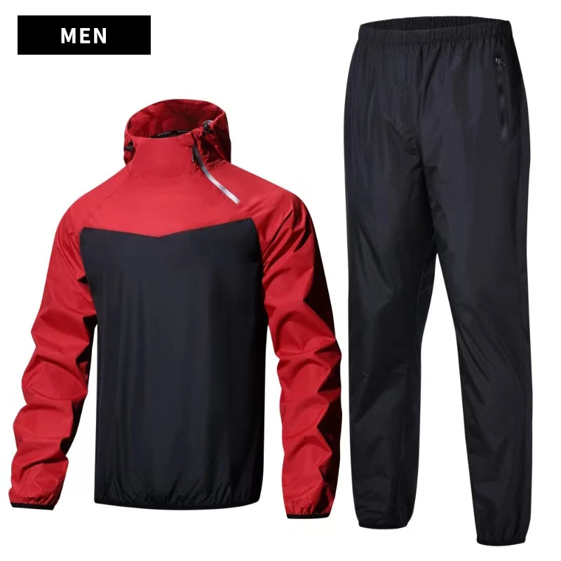 Sauna Suit Unisex Gym Clothing Set