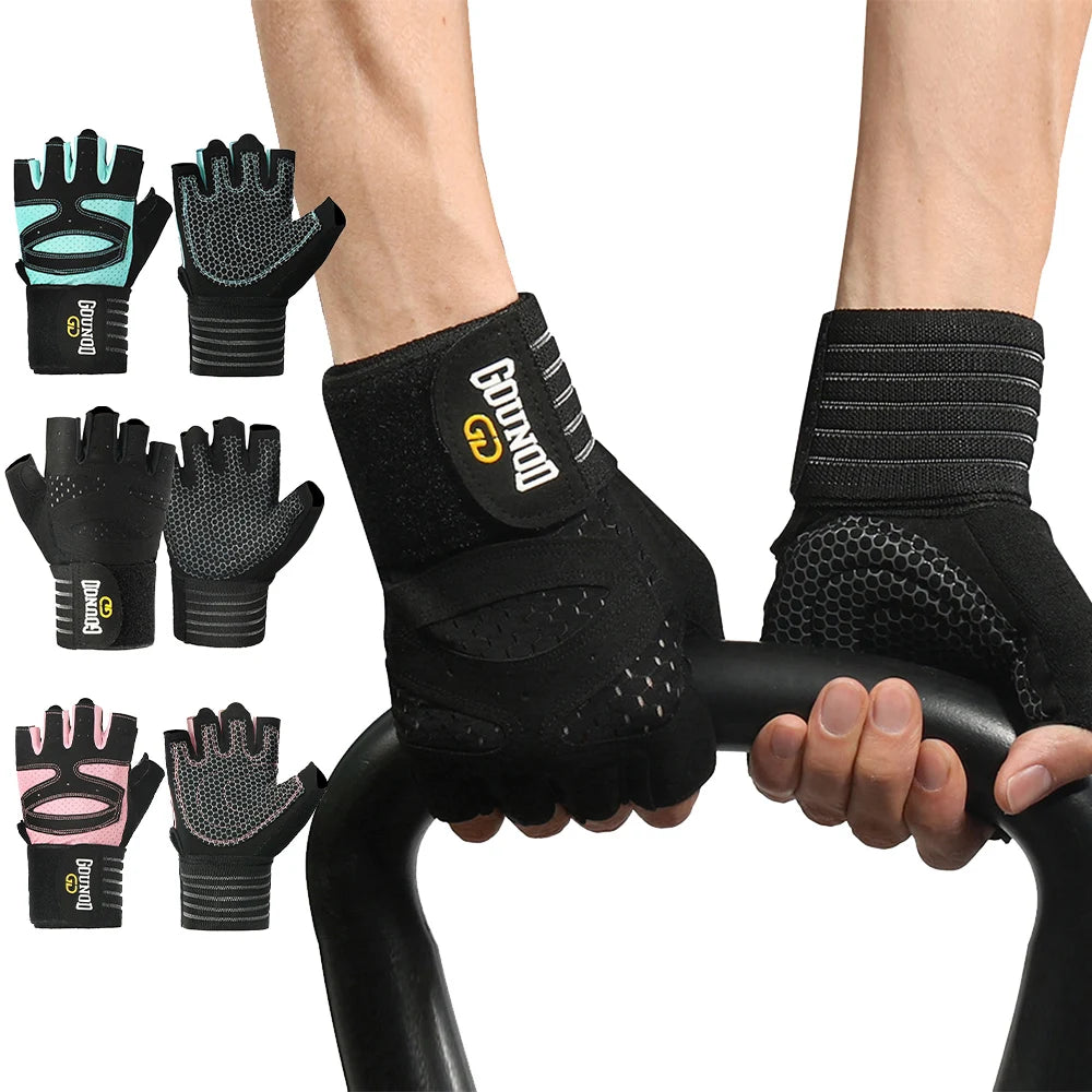 Ventilated Gym Workout Gloves