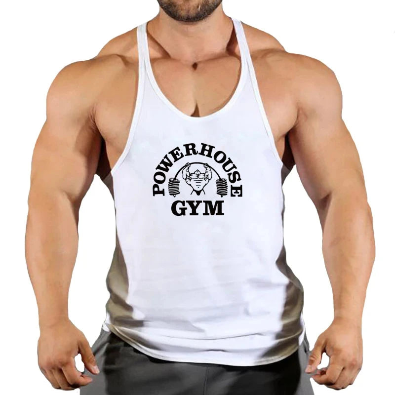 Gym Top Men Bodybuilding Shirt