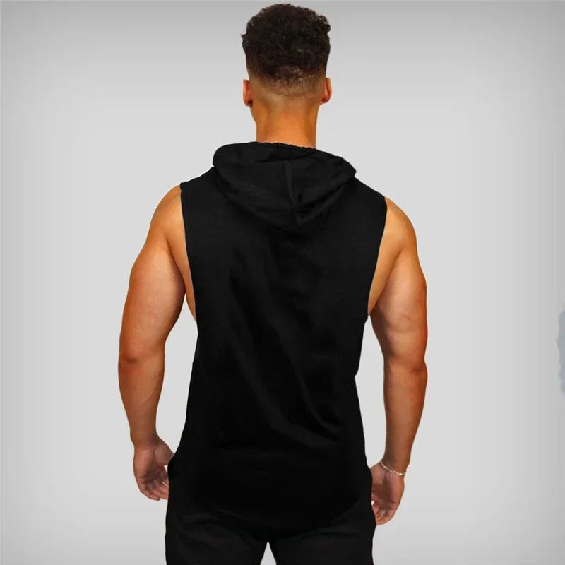 MuscleGuys Gym Hooded Tank Top