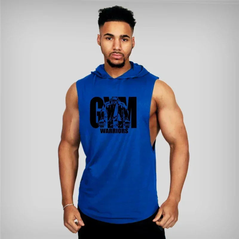 MuscleGuys Gym Hooded Tank Top