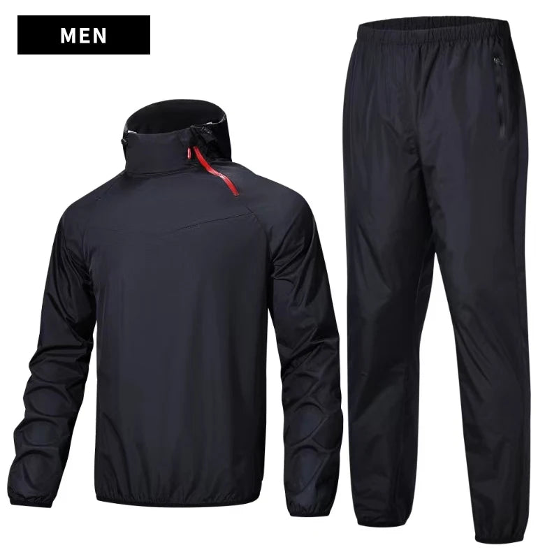 Sauna Suit Unisex Gym Clothing Set