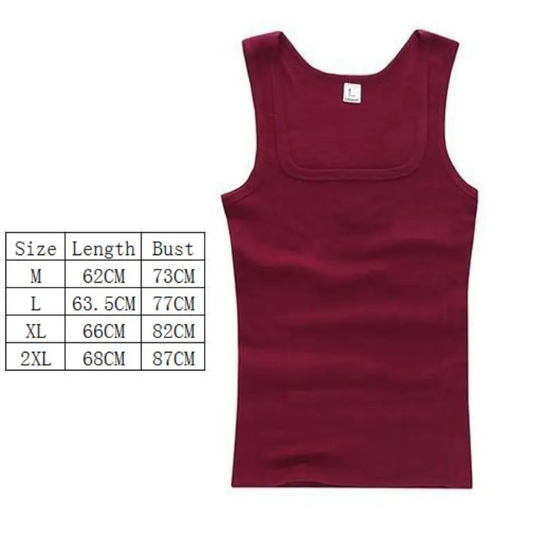 100% Cotton Men’s Oversized Sleeveless Tank Top