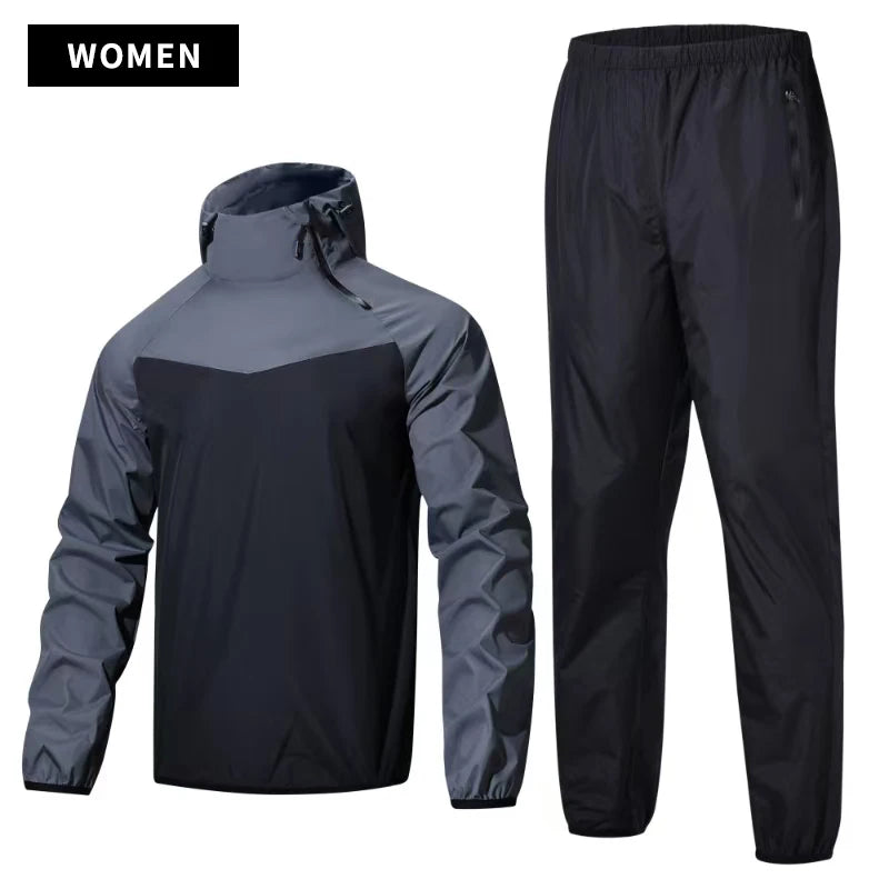 Sauna Suit Unisex Gym Clothing Set