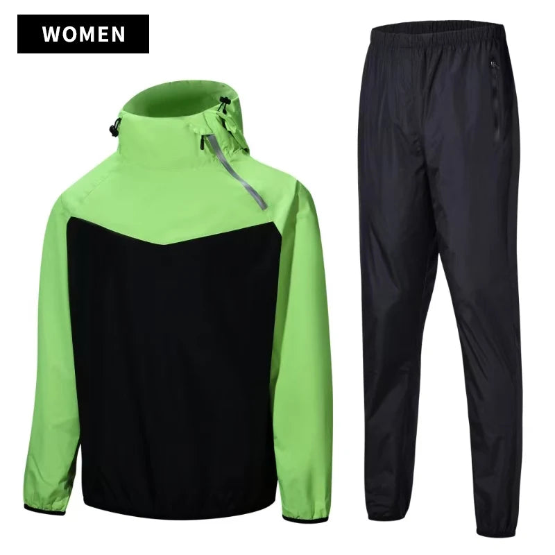 Sauna Suit Unisex Gym Clothing Set