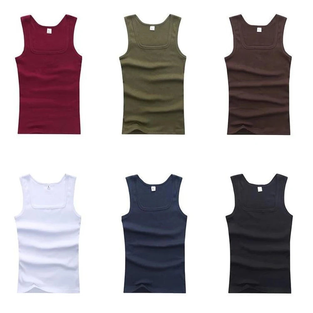 100% Cotton Men’s Oversized Sleeveless Tank Top