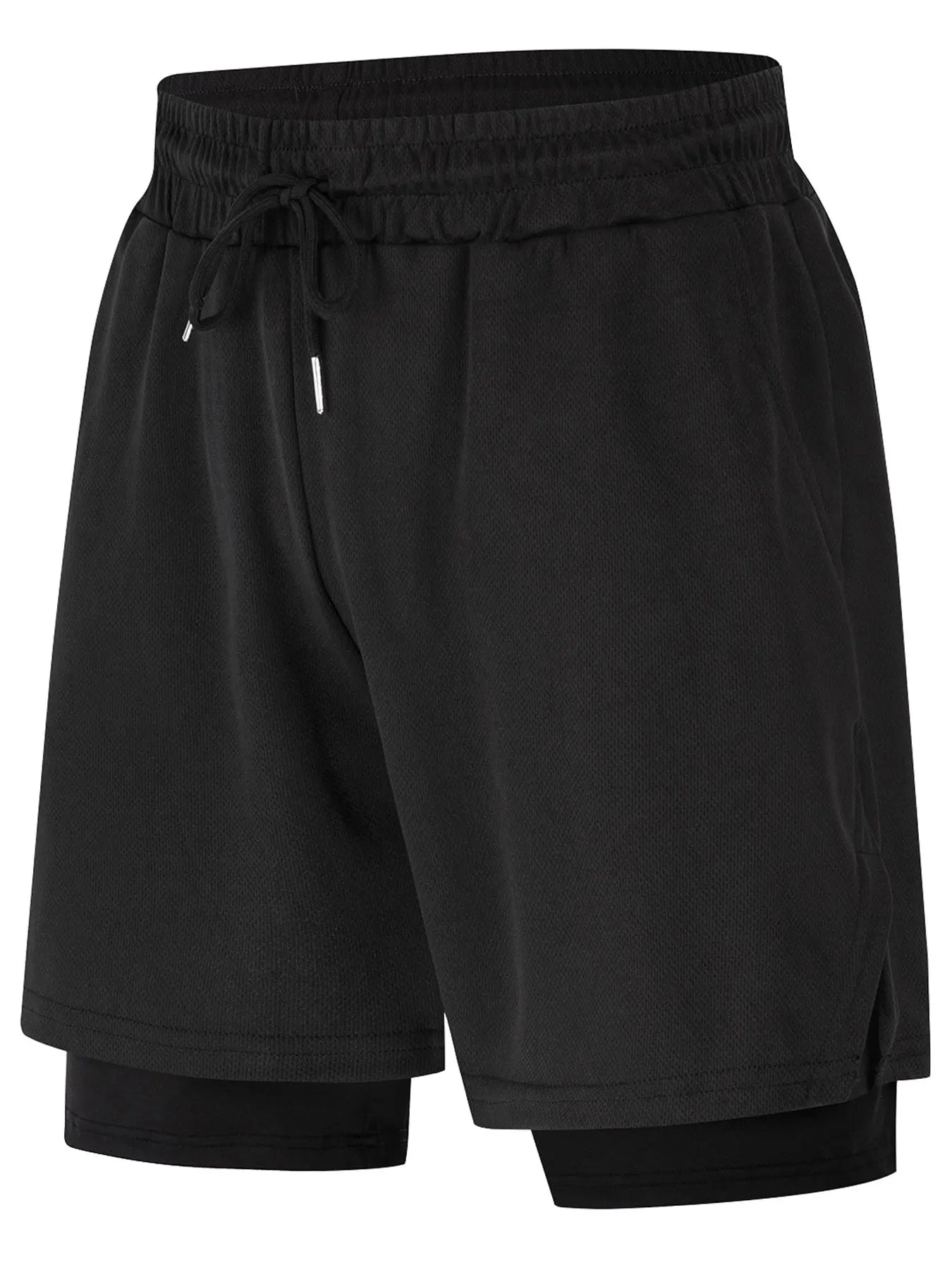 2-in-1 Men's Performance Running Shorts