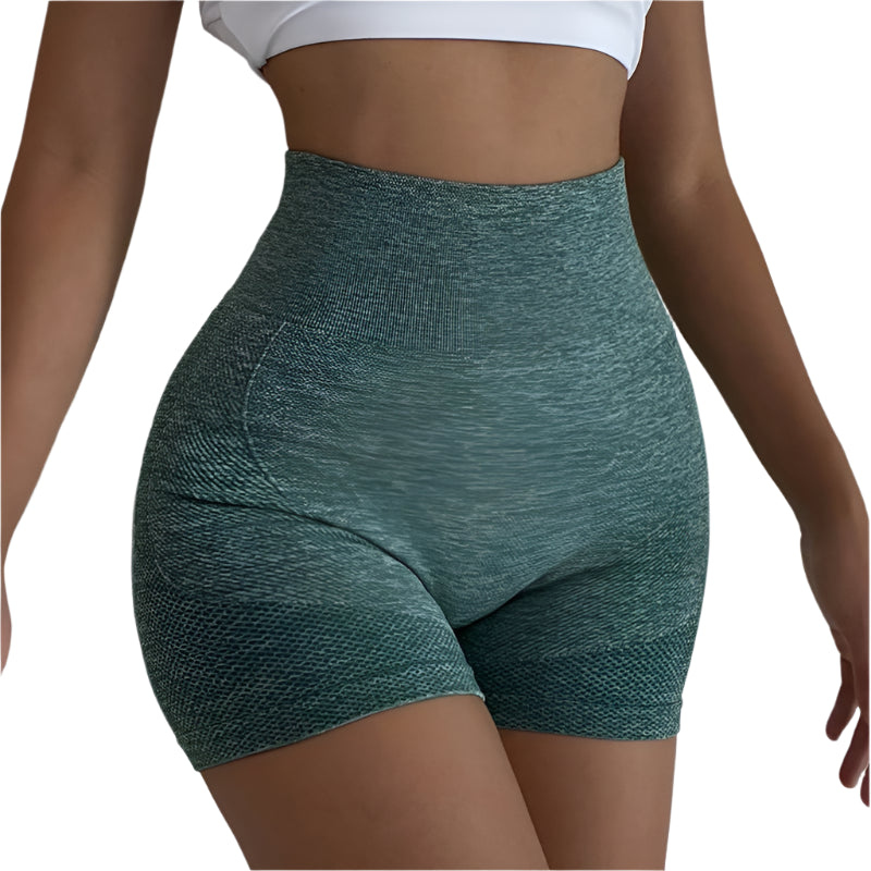 High-Waist Butt-Lifting Yoga Shorts