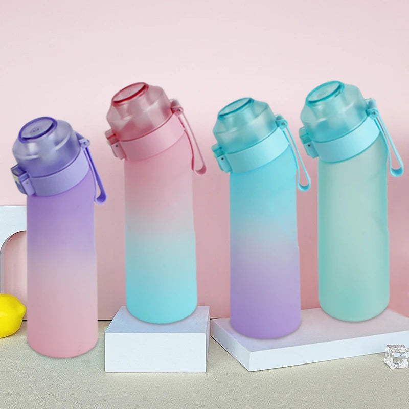 Air Flavored Water Bottle with 7 Flavor Pods