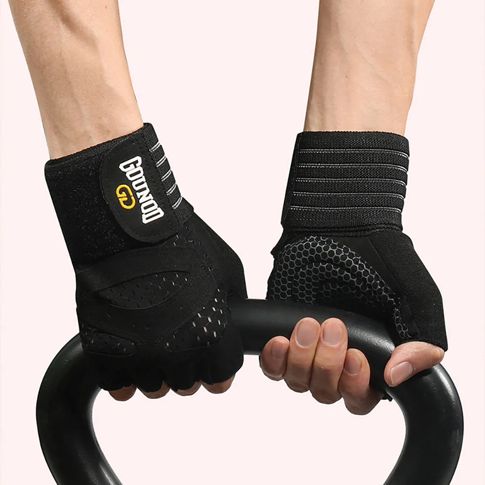 Ventilated Gym Workout Gloves