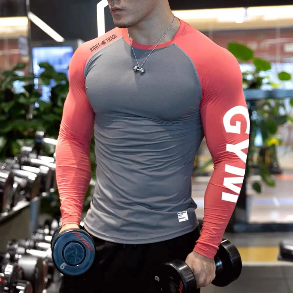 Men’s Long Sleeve Gym Shirt