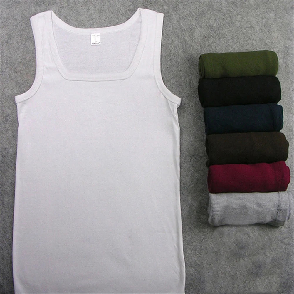 100% Cotton Men’s Oversized Sleeveless Tank Top