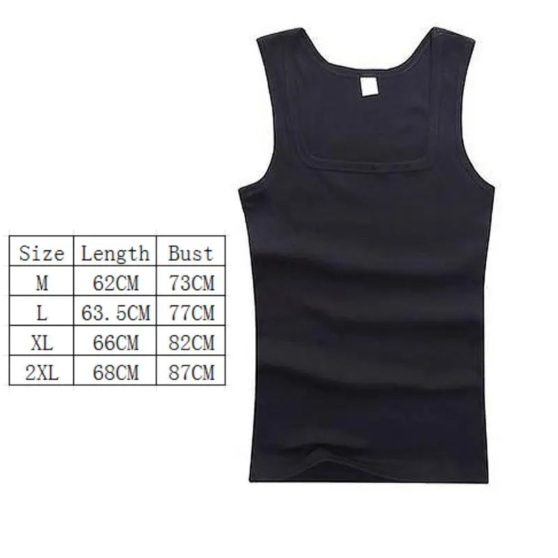 100% Cotton Men’s Oversized Sleeveless Tank Top