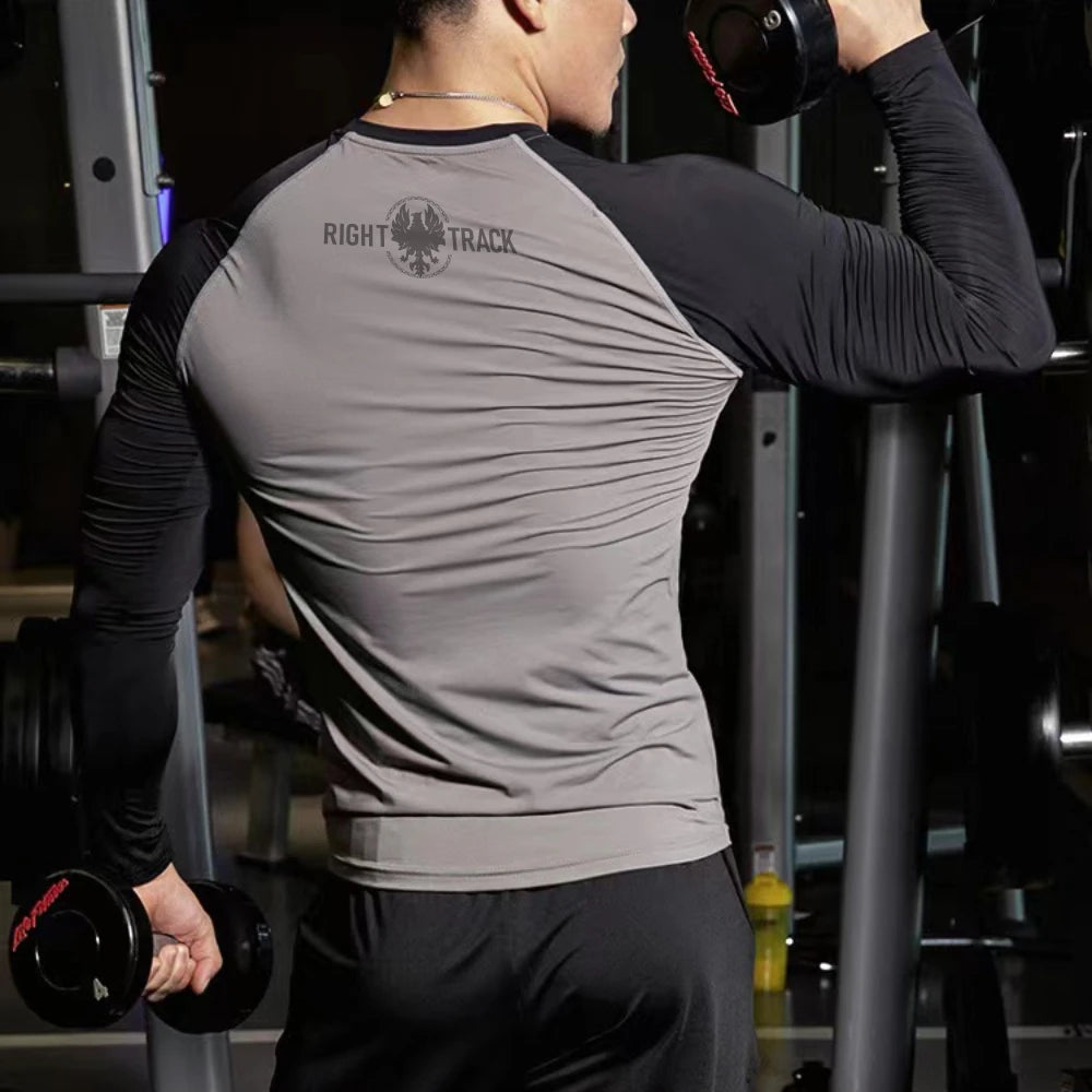 Men’s Long Sleeve Gym Shirt