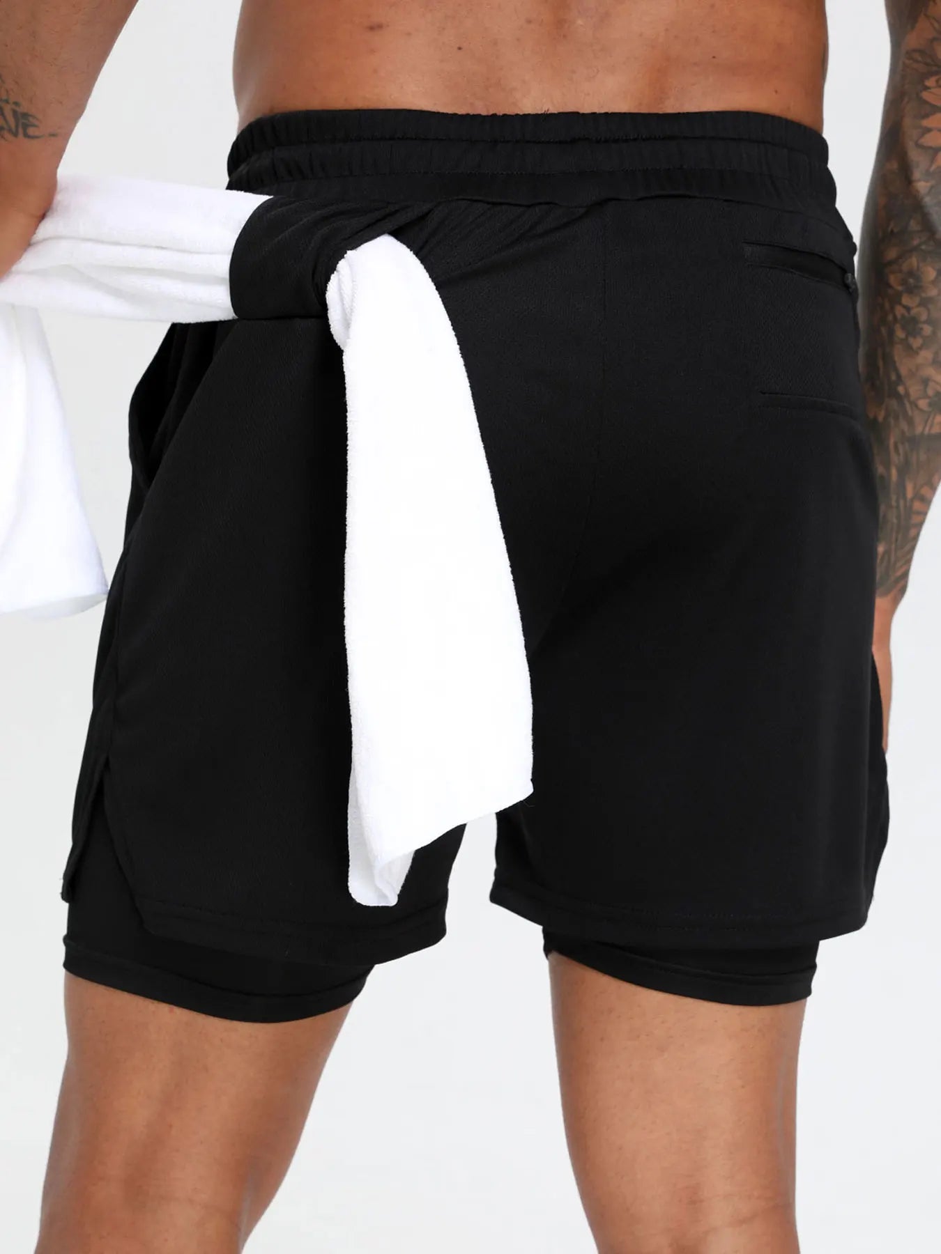 2-in-1 Men's Performance Running Shorts