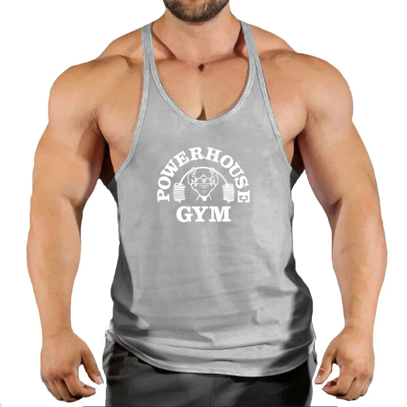 Gym Top Men Bodybuilding Shirt