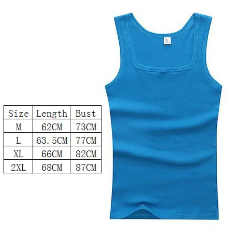 100% Cotton Men’s Oversized Sleeveless Tank Top