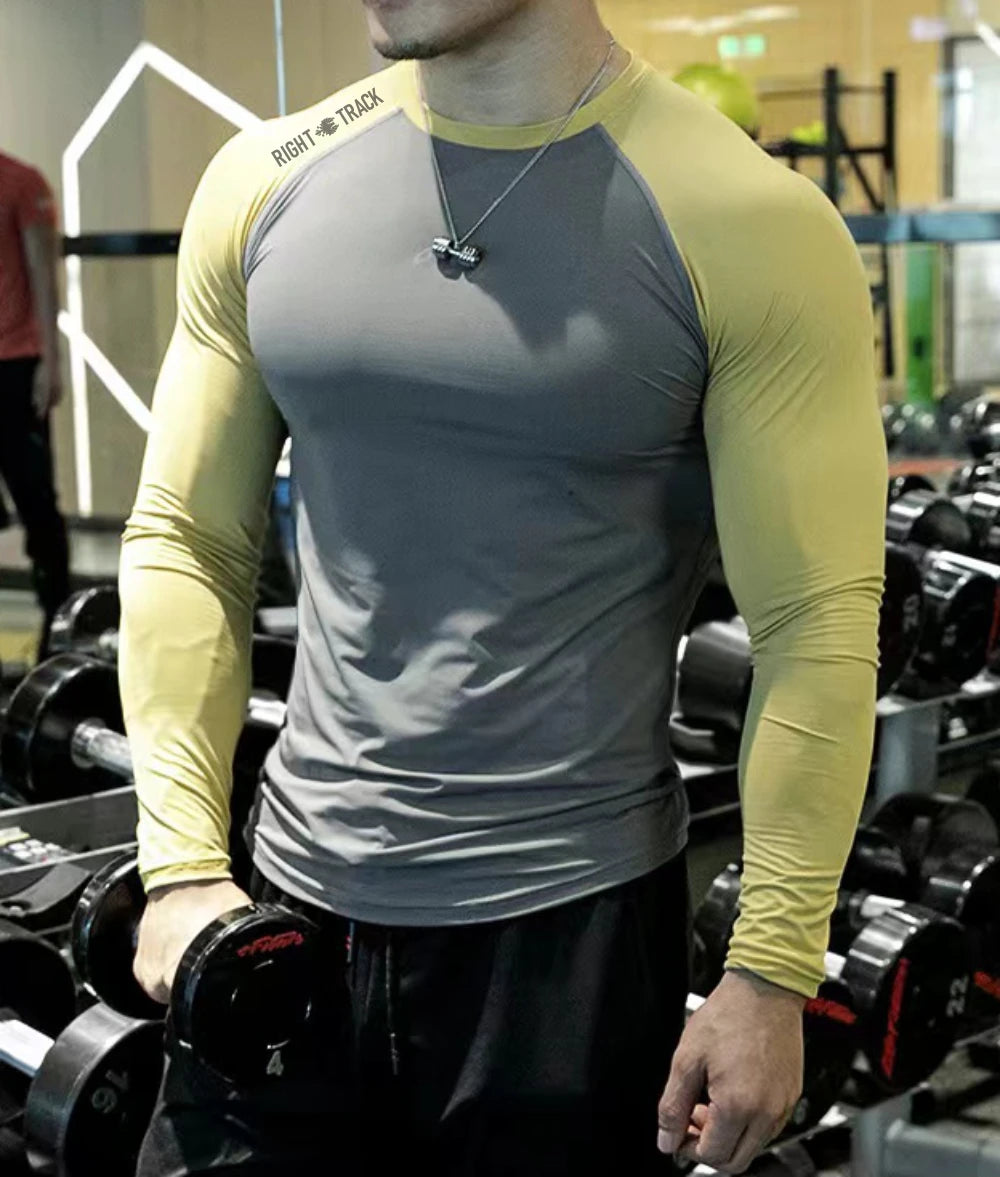 Men’s Long Sleeve Gym Shirt