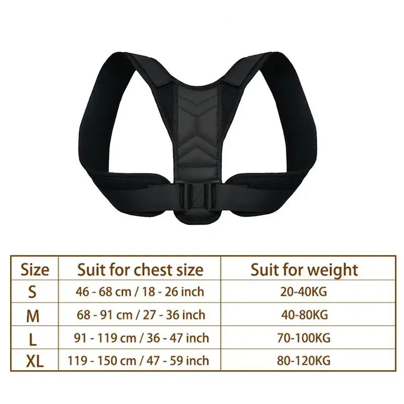 Back & Shoulder Posture Corrector