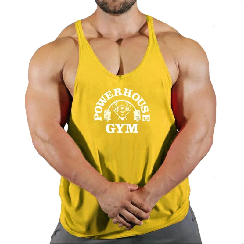 Gym Top Men Bodybuilding Shirt