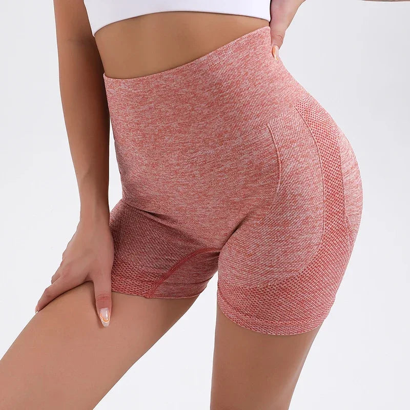 High-Waist Butt-Lifting Yoga Shorts