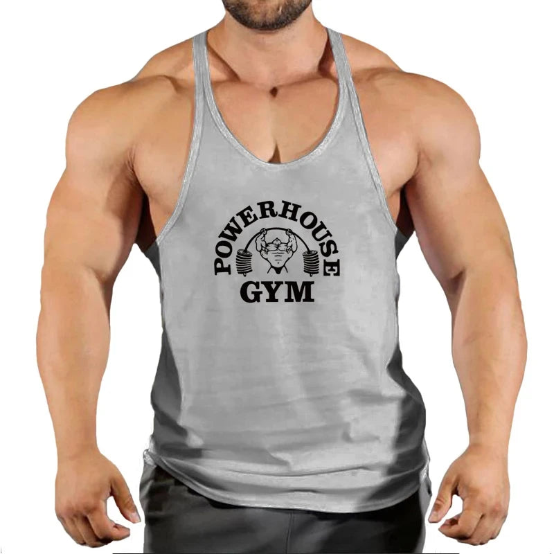 Gym Top Men Bodybuilding Shirt