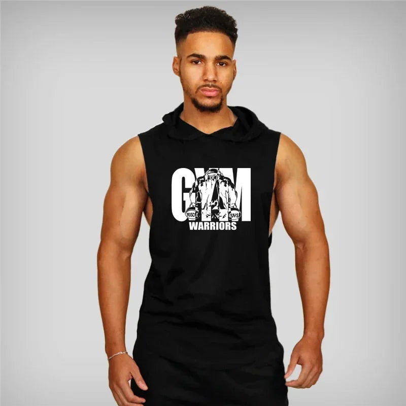 MuscleGuys Gym Hooded Tank Top