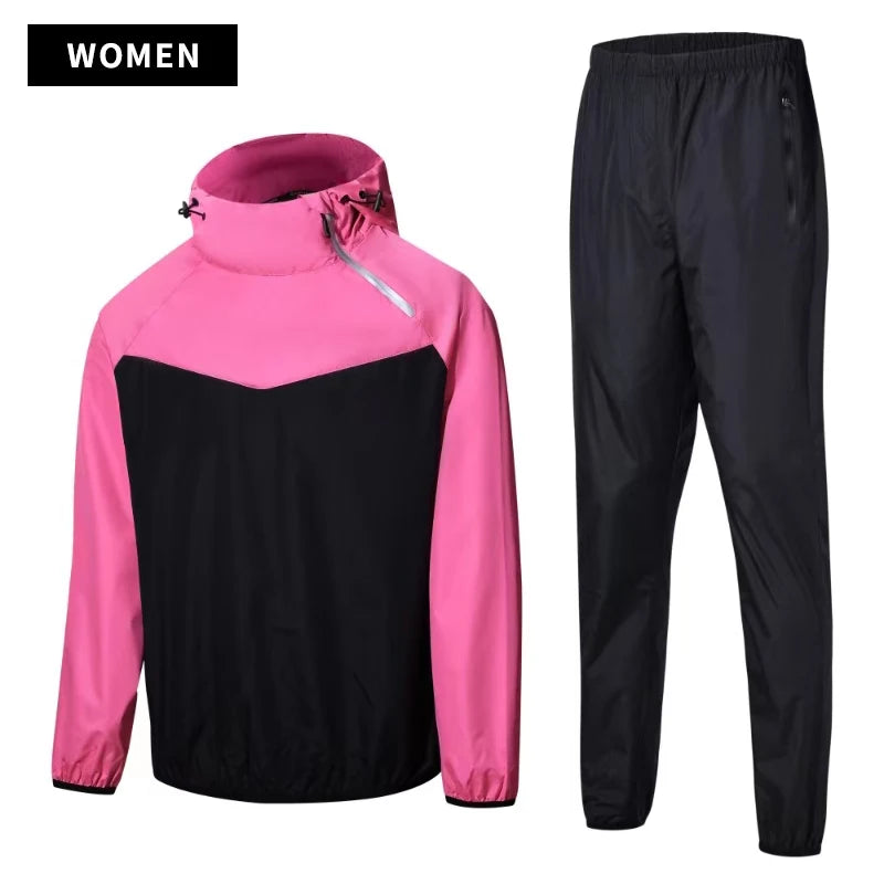 Sauna Suit Unisex Gym Clothing Set