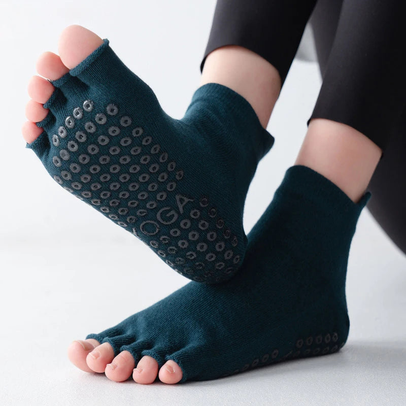 Half Toe Anti-Slip Socks