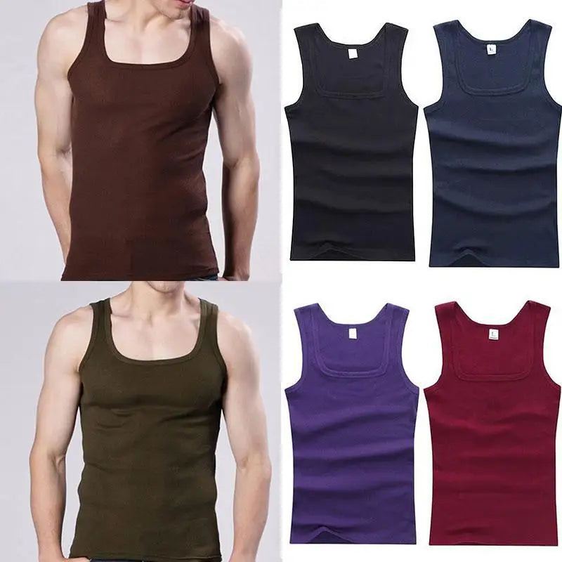 100% Cotton Men’s Oversized Sleeveless Tank Top