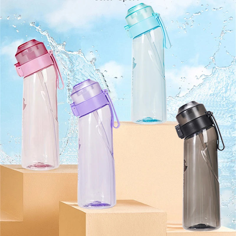 Air Flavored Water Bottle with 7 Flavor Pods