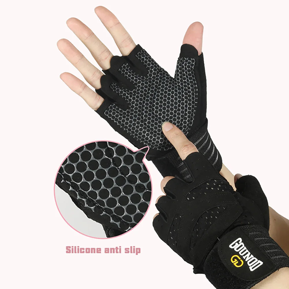 Ventilated Gym Workout Gloves