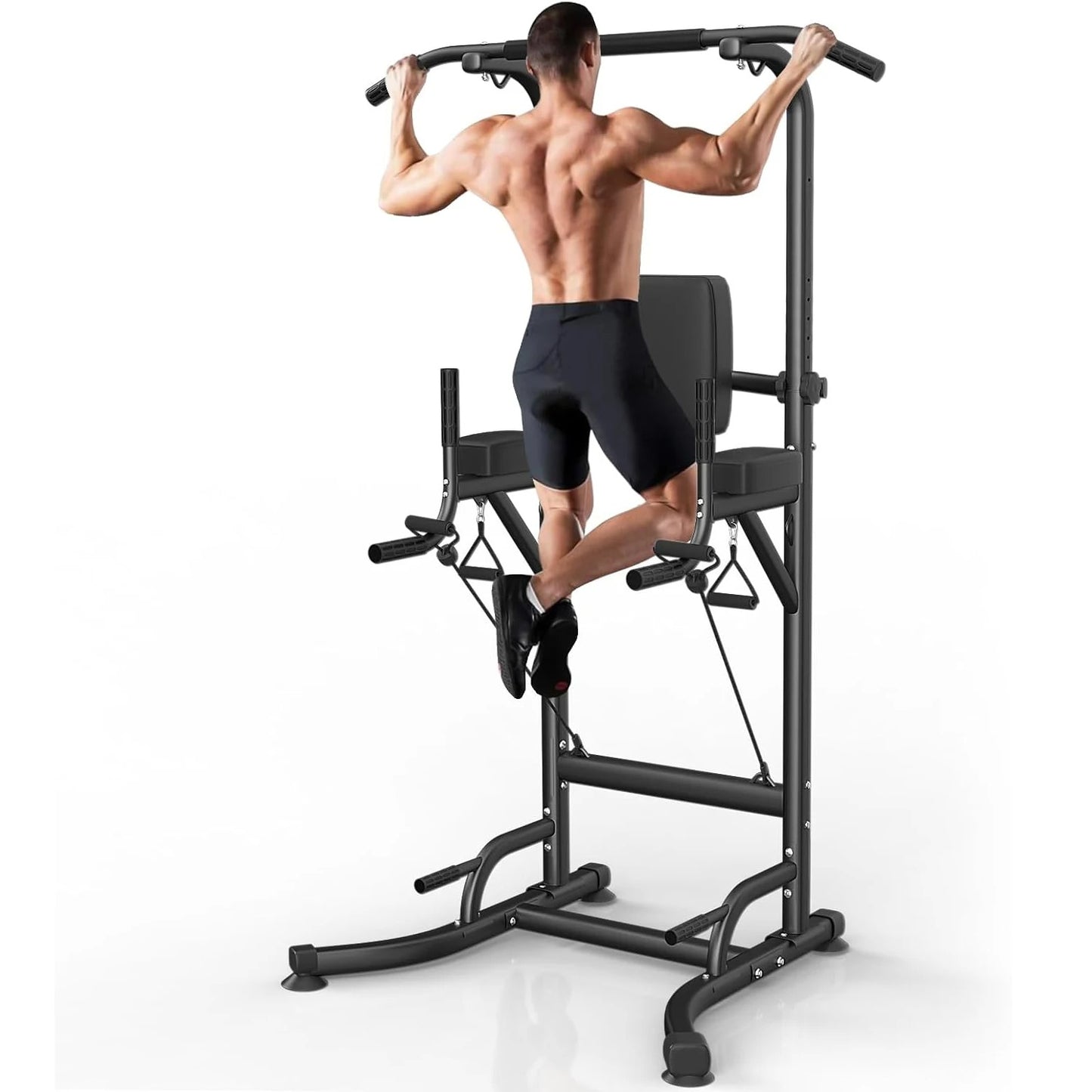 Power Tower Dip Station & Pull-Up Bar